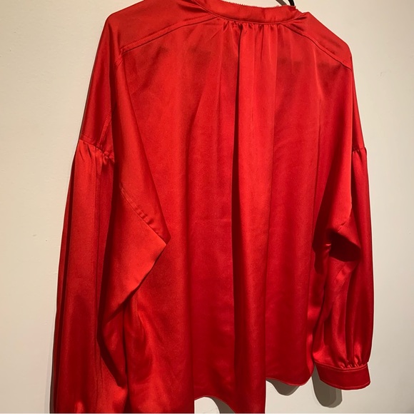 Red Laundry Blouse - Picture 6 of 8